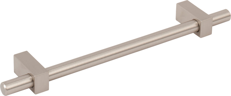 160 mm Center-to-Center Satin Nickel Larkin Cabinet Bar Pull