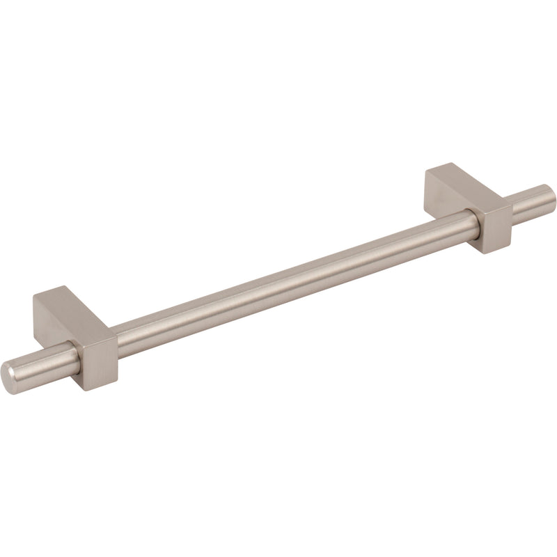 160 mm Center-to-Center Satin Nickel Larkin Cabinet Bar Pull