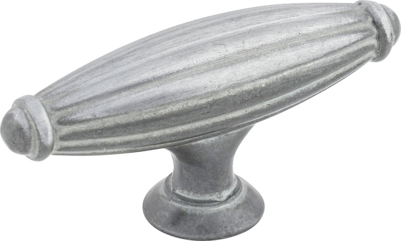 Tuscany T-Handle 2 5/8 Inch Pewter Light