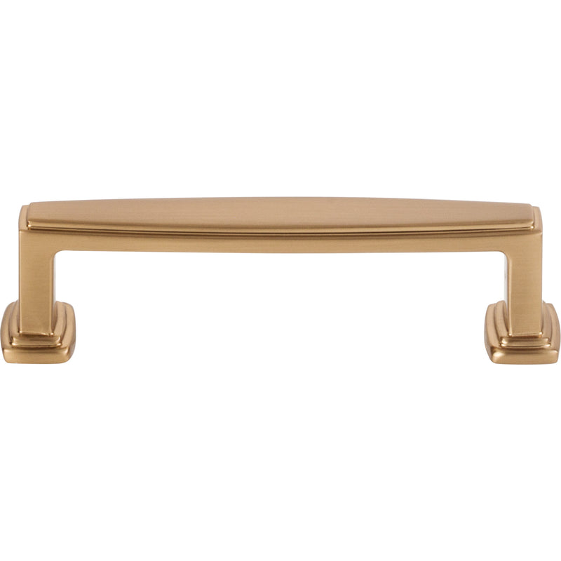 96 mm Center-to-Center Satin Bronze Richard Cabinet Pull