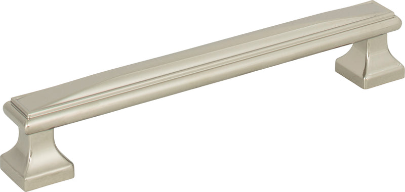 Wadsworth Pull 6 5/16 Inch (c-c) Polished Nickel