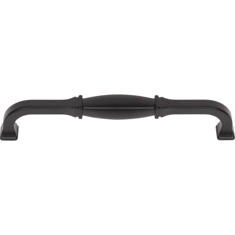 160 mm Center-to-Center Matte Black Audrey Cabinet Pull