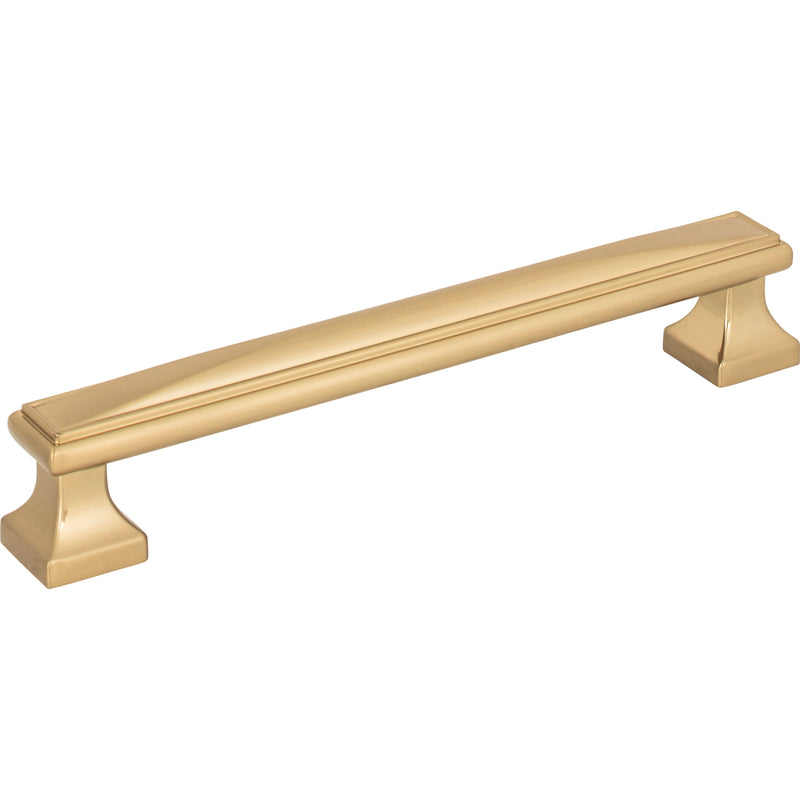 Wadsworth Pull 6 5/16 Inch (c-c) Warm Brass