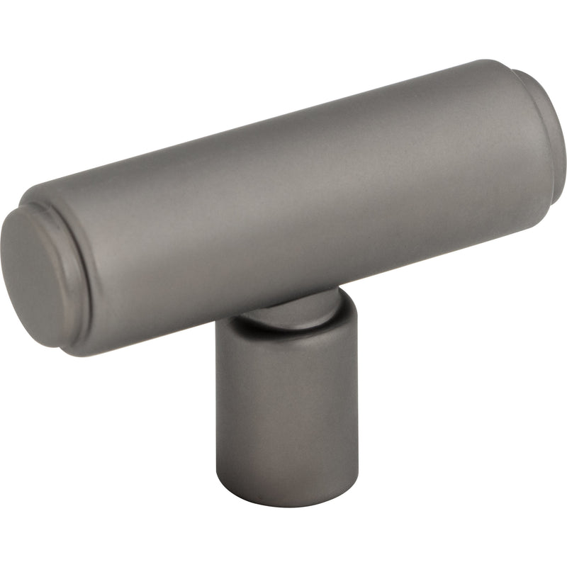 Clarence T-Knob 2 Inch Ash Gray