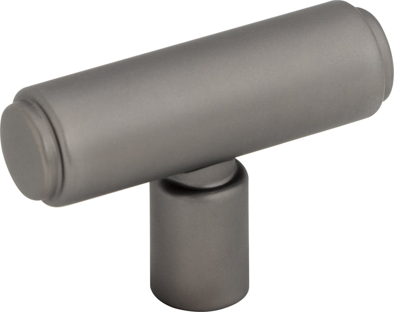 Clarence T-Knob 2 Inch Ash Gray