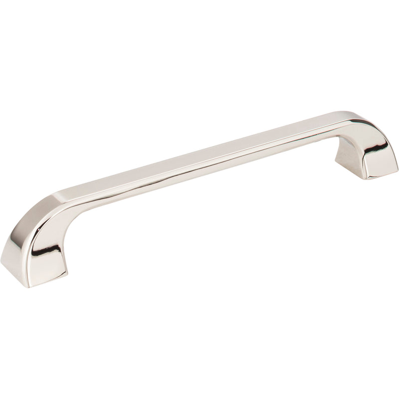 160 mm Center-to-Center Polished Nickel Square Marlo Cabinet Pull