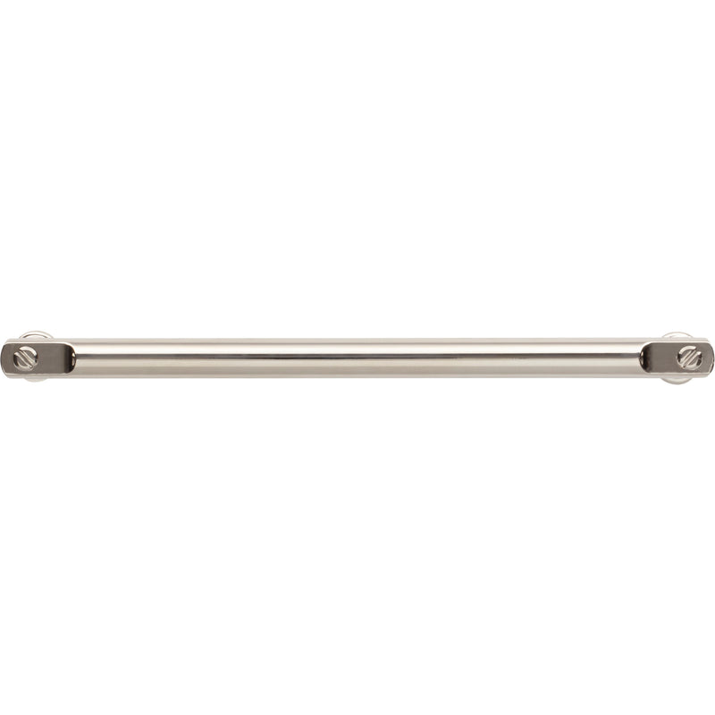 Everitt Pull 7 9/16 Inch (c-c) Polished Nickel