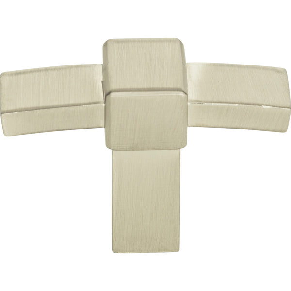 Buckle Up Knob 1 13/16 Inch Brushed Nickel