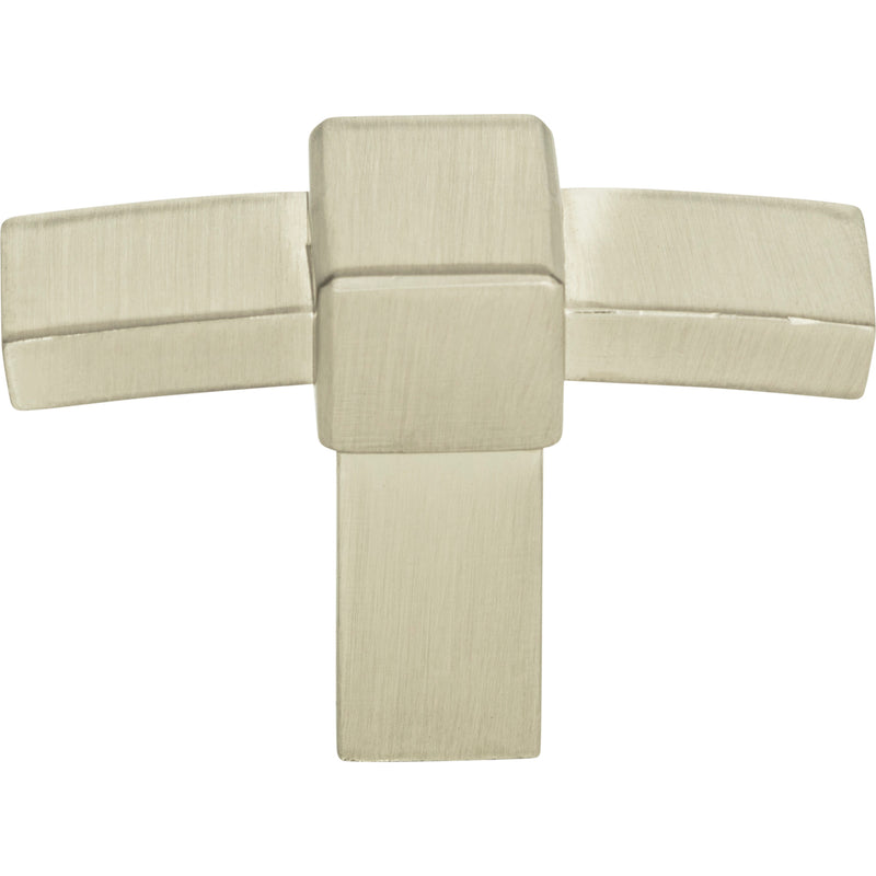 Buckle Up Knob 1 13/16 Inch Brushed Nickel