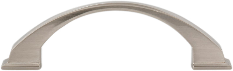 96 mm Center-to-Center Satin Nickel Arched Roman Cabinet Pull