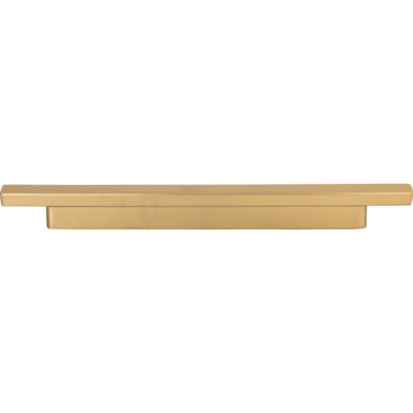 Tom Tom Pull 6 5/16 Inch (c-c)  7 9/16 Inch Warm Brass