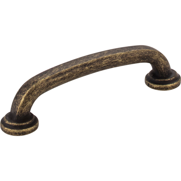 96 mm Center-to-Center Distressed Antique Brass Bremen 1 Cabinet Pull