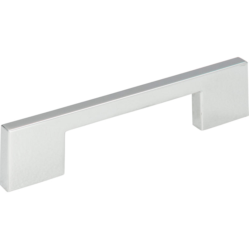 Thin Square Pull 5 1/16 Inch (c-c) Polished Chrome