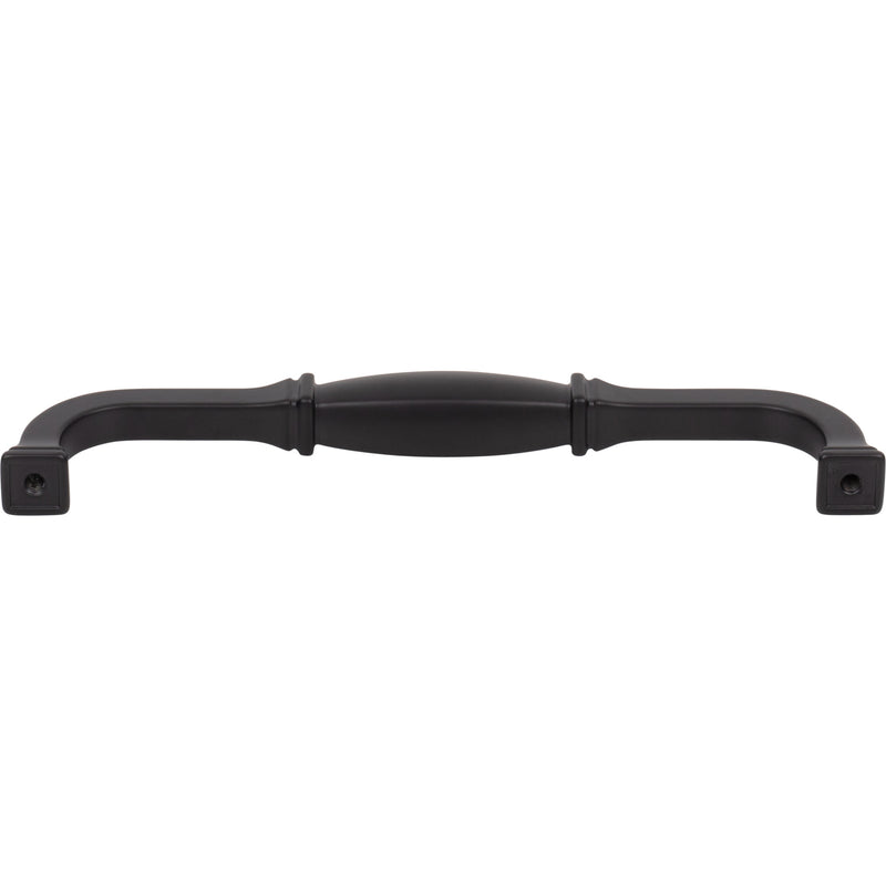 160 mm Center-to-Center Matte Black Audrey Cabinet Pull