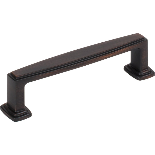 96 mm Center-to-Center Brushed Oil Rubbed Bronze Richard Cabinet Pull