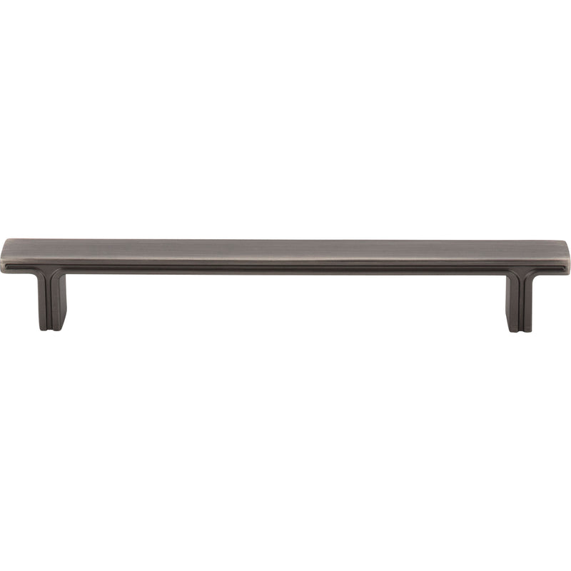 160 mm Center-to-Center Brushed Pewter Square Anwick Cabinet Pull