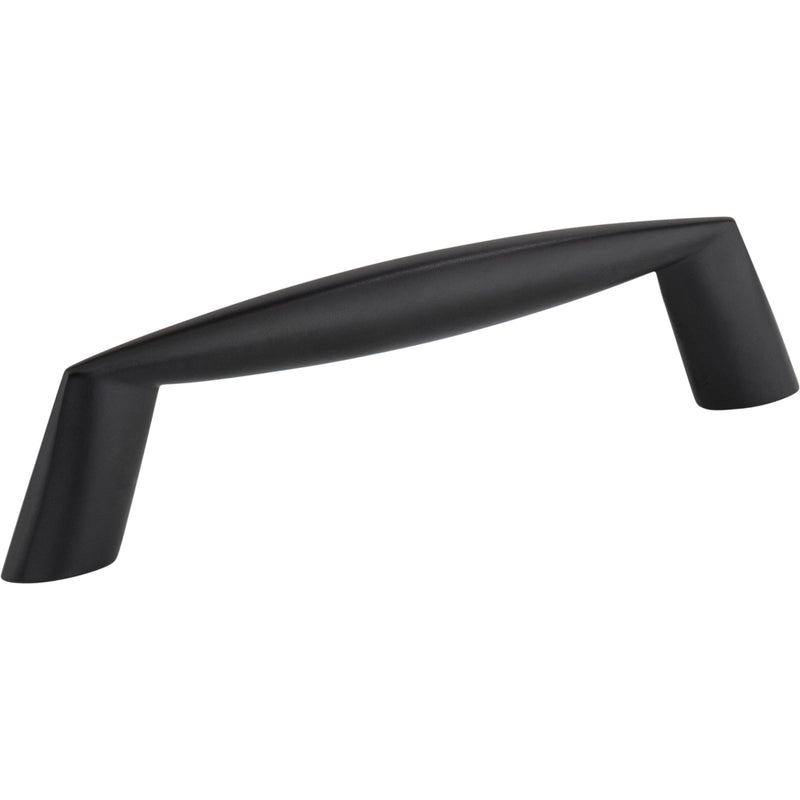 96 mm Center-to-Center Matte Black Zachary Cabinet Pull