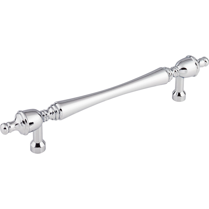 Somerset Finial Pull 7 Inch (c-c) Polished Chrome