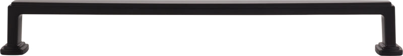 12" Center-to-Center Matte Black Richard Appliance Handle