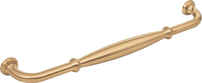 12" Center-to-Center Satin Bronze Tiffany Appliance Handle