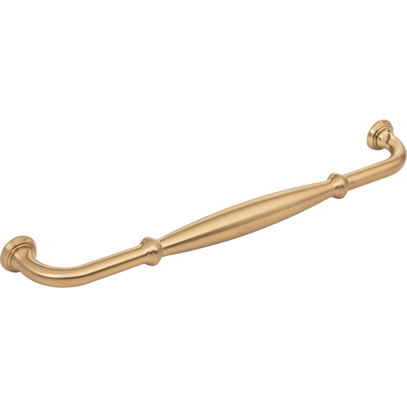 12" Center-to-Center Satin Bronze Tiffany Appliance Handle