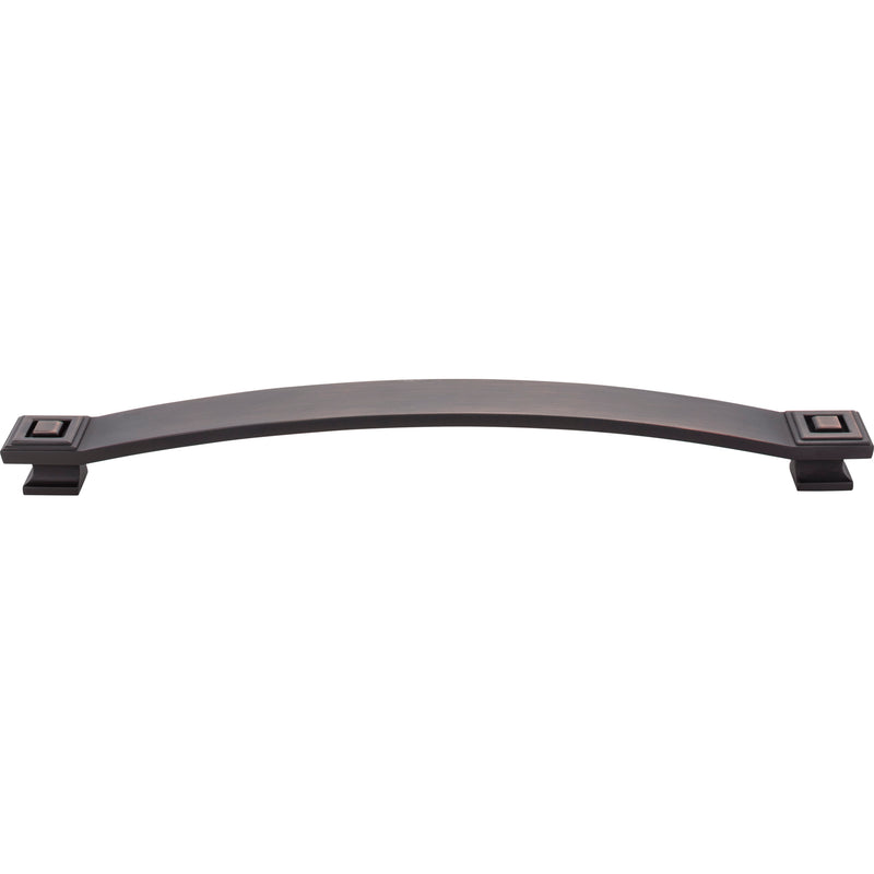 12" Center-to-Center Brushed Oil Rubbed Bronze Square Delmar Appliance Handle