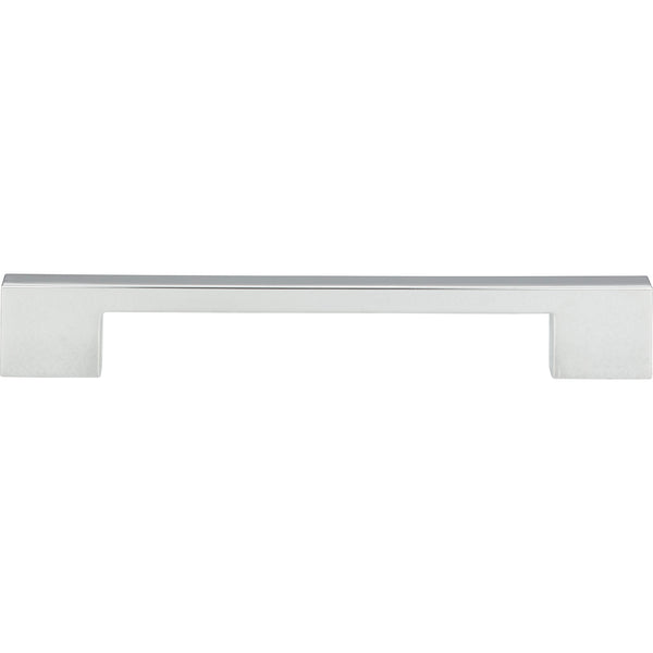 Thin Square Pull 7 9/16 Inch (c-c) Polished Chrome