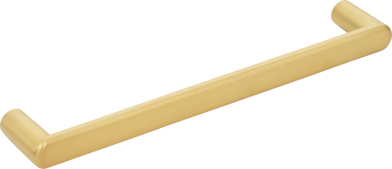 160 mm Center-to-Center Brushed Gold Gibson Cabinet Pull