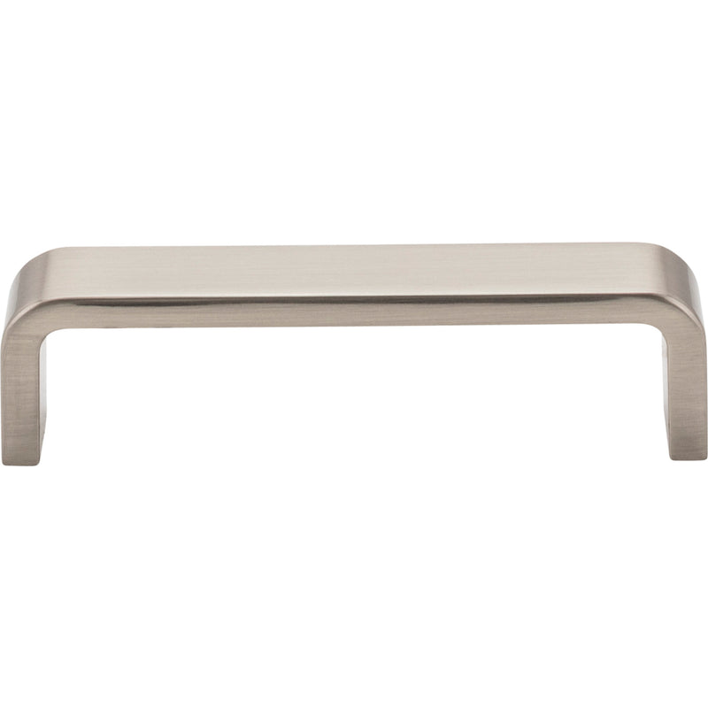 4" Center-to-Center Satin Nickel Square Asher Cabinet Pull