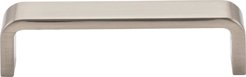 4" Center-to-Center Satin Nickel Square Asher Cabinet Pull