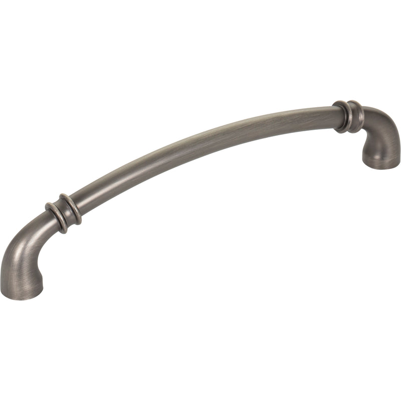 160 mm Center-to-Center Brushed Pewter Marie Cabinet Pull