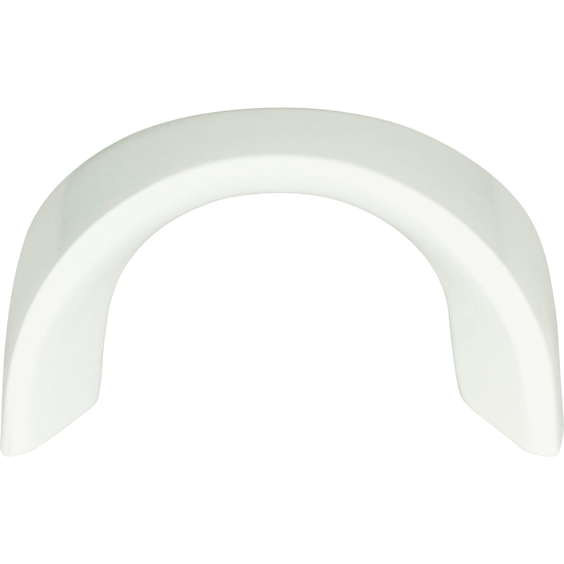 Sleek Knob 1 1/4 Inch (c-c) High White Gloss