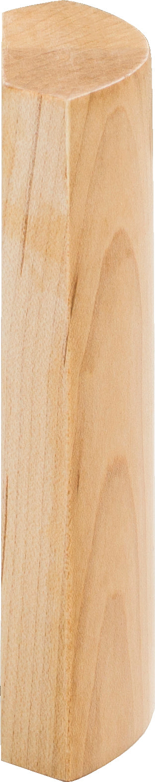 2-11/16" W x 7/8" D x 4" H Oak Radius Transition Block