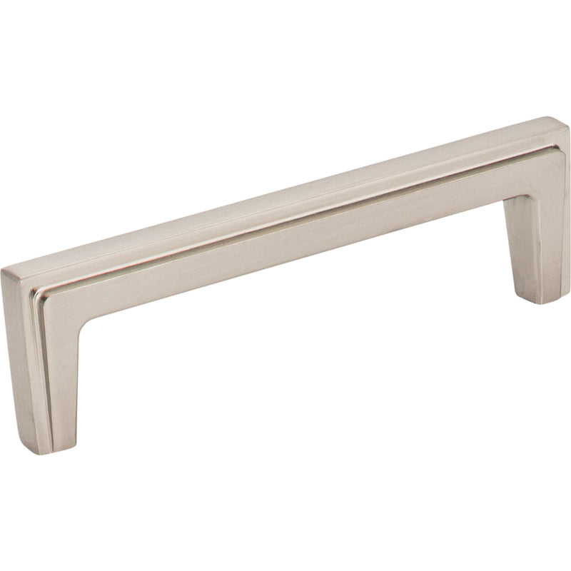 96 mm Center-to-Center Satin Nickel Lexa Cabinet Pull