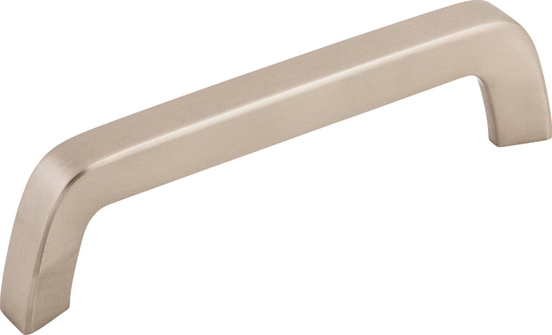 Tapered Bar Pull 5 1/16 Inch (c-c) Brushed Satin Nickel