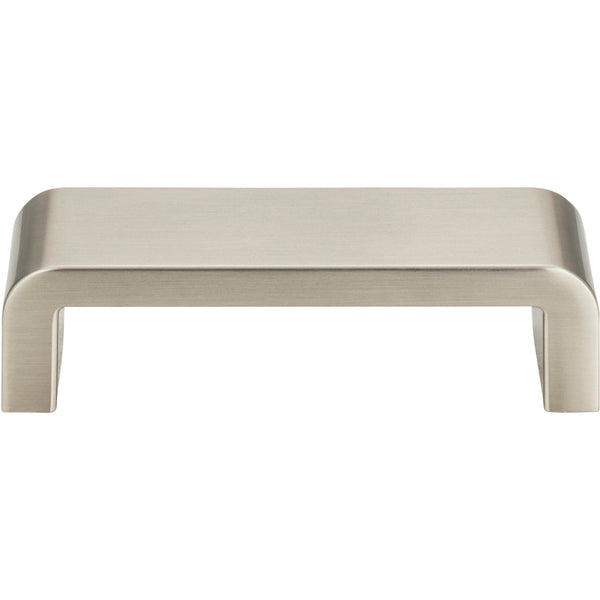 Platform Pull 3 3/4 Inch (c-c) Brushed Nickel