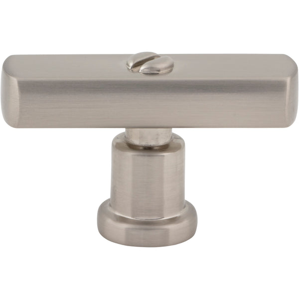 Everitt T-Knob 2 Inch Brushed Nickel