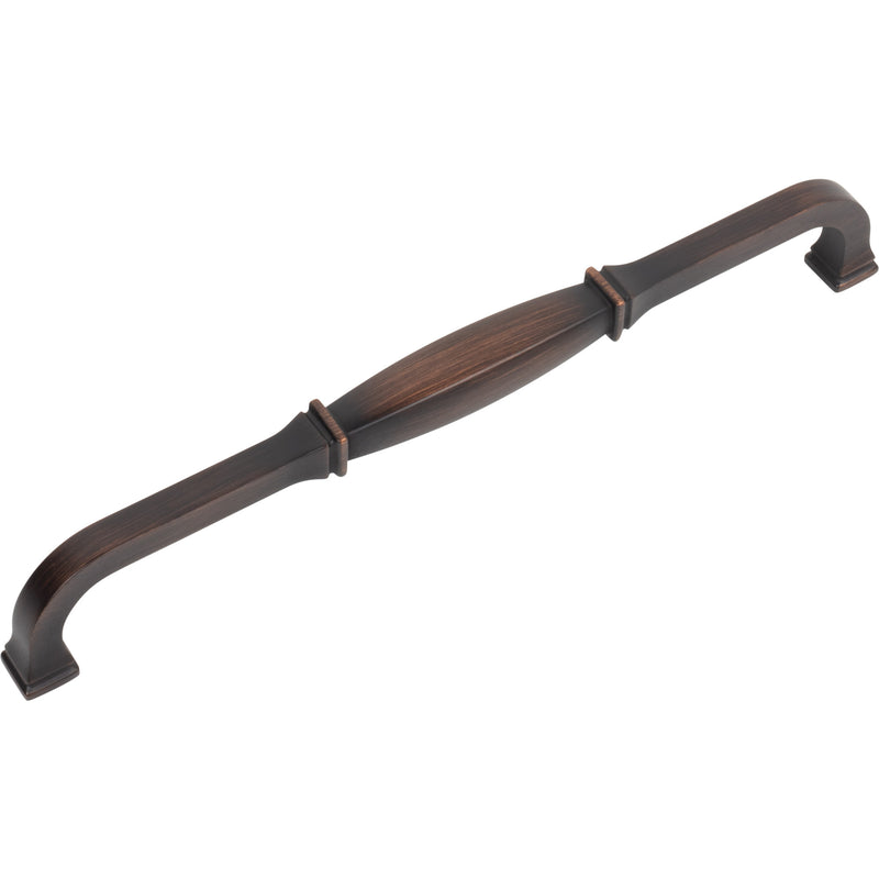 224 mm Center-to-Center Brushed Oil Rubbed Bronze Audrey Cabinet Pull