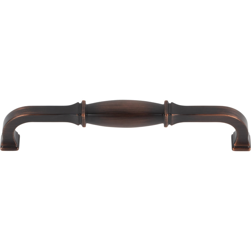 160 mm Center-to-Center Brushed Oil Rubbed Bronze Audrey Cabinet Pull