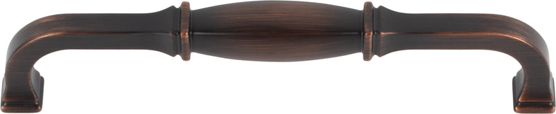 160 mm Center-to-Center Brushed Oil Rubbed Bronze Audrey Cabinet Pull