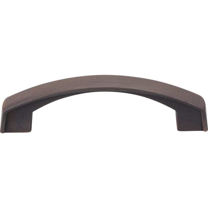 96 mm Center-to-Center Brushed Oil Rubbed Bronze Merrick Cabinet Pull