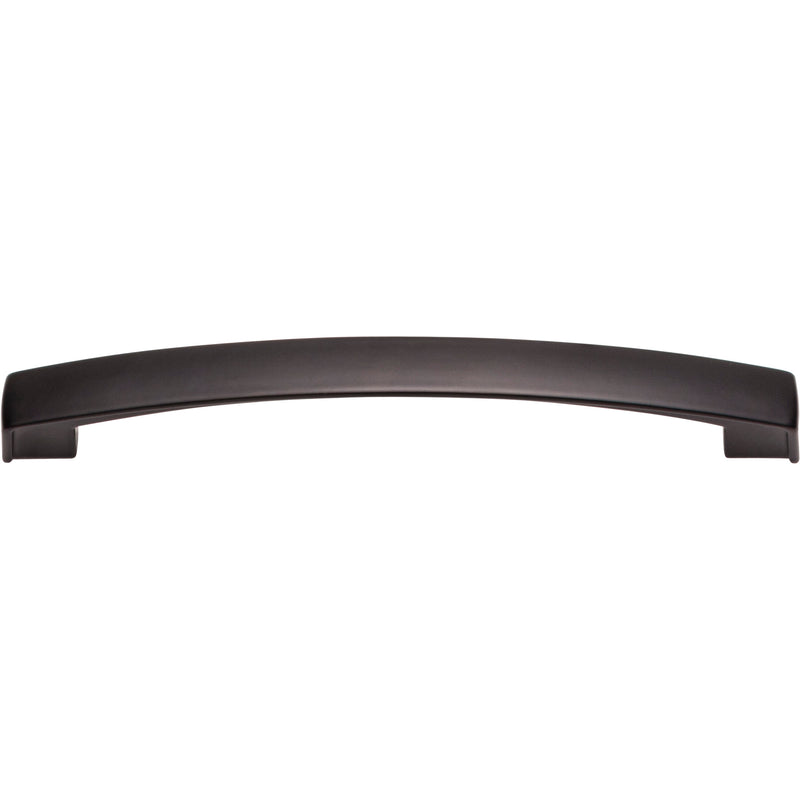 160 mm Center-to-Center Matte Black Merrick Cabinet Pull