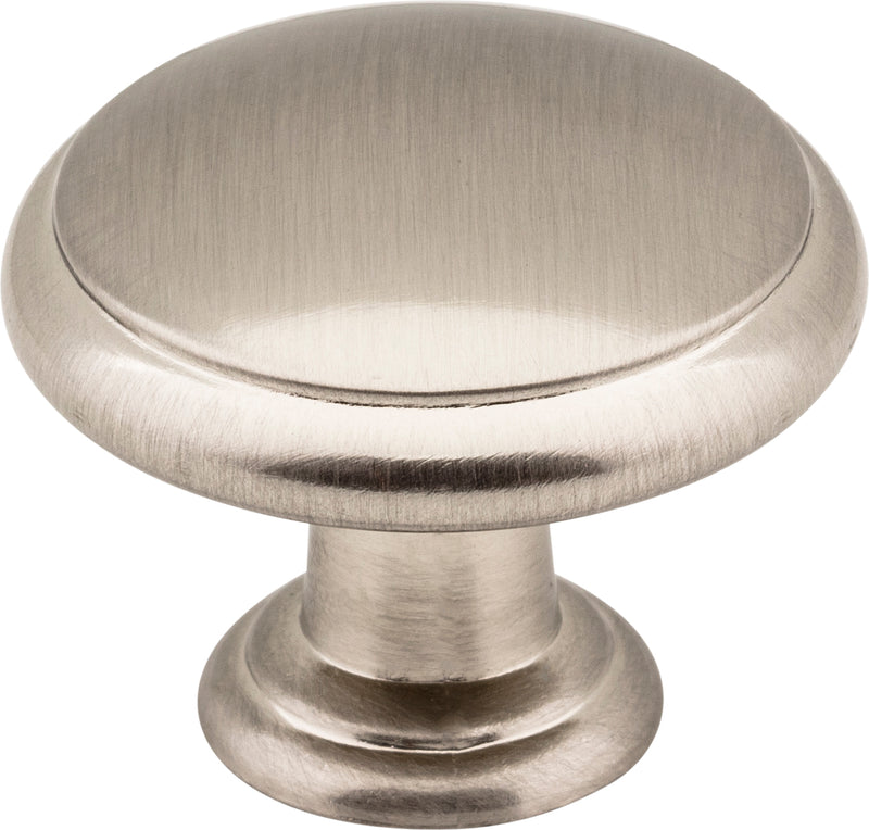 1-3/16" Diameter Polished Chrome Gatsby Cabinet Mushroom Knob