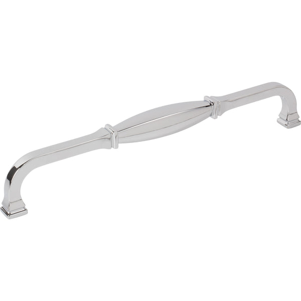 12" Center-to-Center Polished Chrome Audrey Appliance Handle