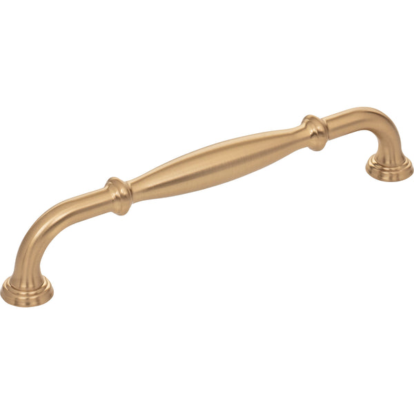 160 mm Center-to-Center Satin Bronze Tiffany Cabinet Pull