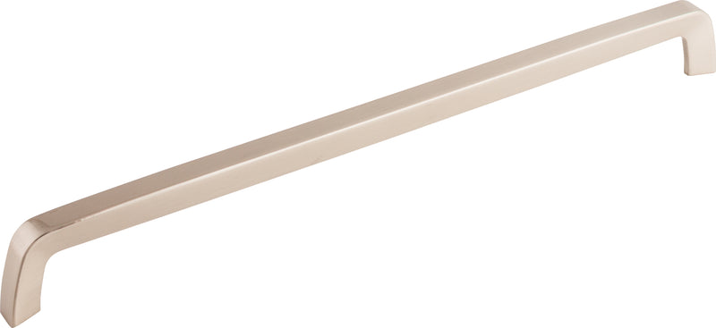 Tapered Bar Pull 17 5/8 Inch (c-c) Brushed Satin Nickel