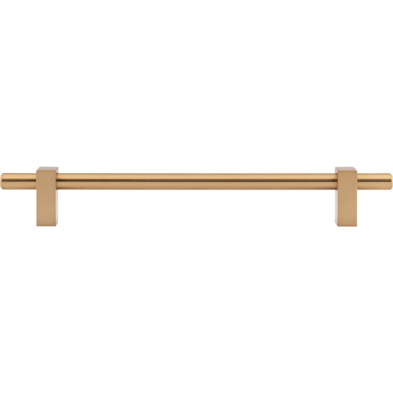 192 mm Center-to-Center Satin Bronze Larkin Cabinet Bar Pull