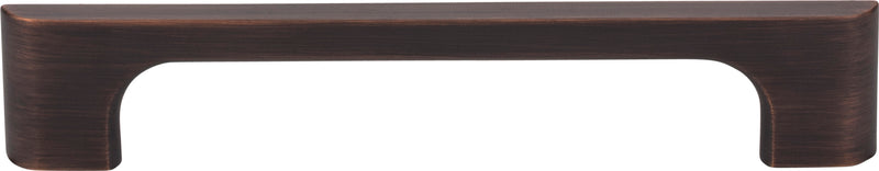 128 mm Center-to-Center Brushed Oil Rubbed Bronze Asymmetrical Leyton Cabinet Pull