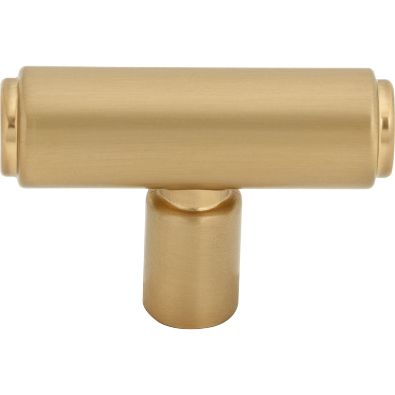 Clarence T-Knob 2 Inch Honey Bronze