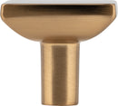 1-1/4" Overall Length Satin Bronze Walker 1 Square Knob
